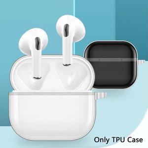 Transparent Earphone Case For LP40 Pro Wireless Headphone Soft Silicone Earbuds Protective Cover Box Accessories