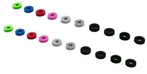 20Pcs Aim Assist Rings Motion Control Rings For Steam Deck/PS5/PS4/Switch PRO/Xbox Auxiliary Sponge Ring Precision Rings