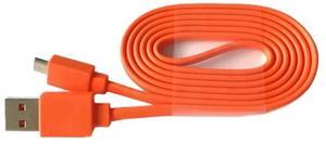 100cm Orange USB Power Charger Cable Cord Line Charging Cable for JBL Charge 3+ Flip3 Flip2 Bluetooth-compatible Speaker
