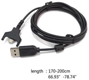 Replacement USB Charging Data Game Cable for G Pro X Superlight Glorious Model O D Wireless Gaming Mouse