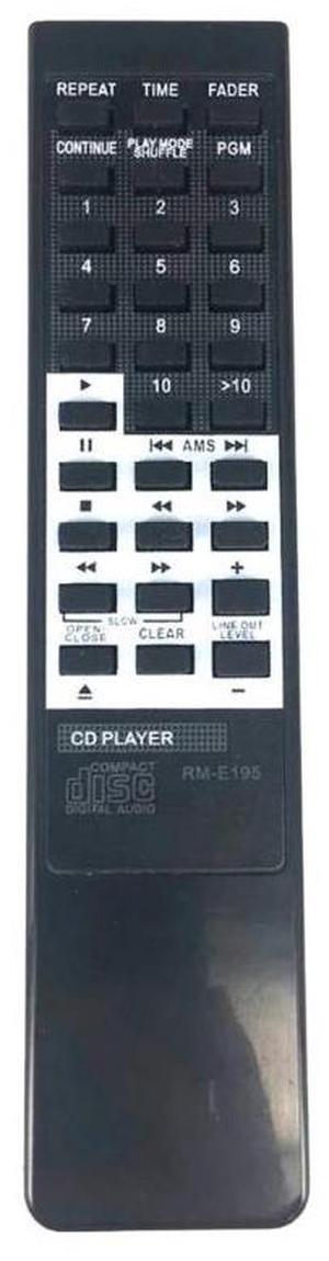 RM-E195 Remote Control Universal for  CD AUDIO DISC DVD Recorder 228ESD 227ESD CDP-X33 CDP-790/950 CDP497 CD750