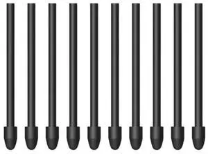 10Pcs Replacement Pencil Tips for HUION PW517 Kamvas 12/13/16/22 S Pen Nibs with Removal Tweezer Refill Set
