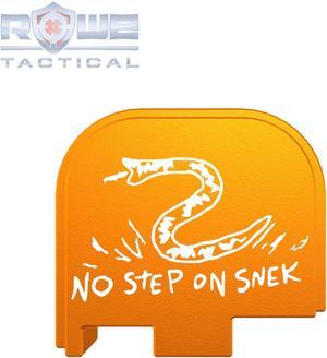 Rowe Tactical Rear Slide Cover Plate for Glock  G43 G43x G48 - Copper - No Step On Snek