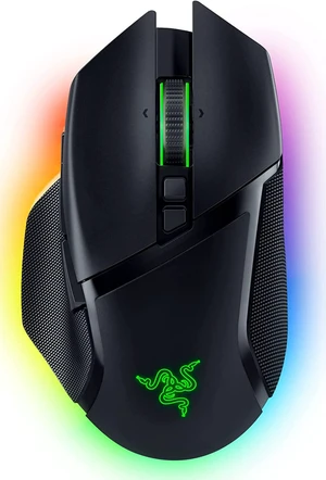 Razer - Basilisk V3 Pro Wireless Optical Gaming Mouse with Chroma RGB Lighting - Black Razer - Basilisk V3 Pro Wireless Optical Gaming Mouse with Chroma RGB Lighting - Black