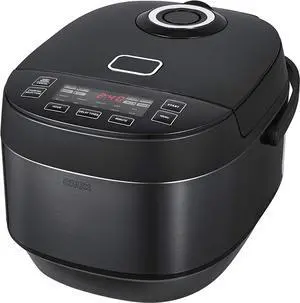 Crux 20 Cup Induction Rice Cooker, Multi-Cooker, Food Steamer, Slow Cooker, Stewpot, Easy One-Pot Healthy Meals, Dishwasher Safe Non-Stick Bowl, Black, one size