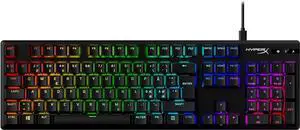 HyperX Alloy Origins PBT - Mechanical Gaming Keyboard, PBT Keycaps, RGB Lighting, Compact, Aluminum Body, Customizable with HyperX NGENUITY, Onboard Memory - HyperX Tactile Aqua Switch HyperX Alloy Origins PBT - Mechanical Gaming Keyboard, PBT Keycaps, RGB Lighting, Compact, Aluminum Body, Customizable with HyperX NGENUITY, Onboard Memory - HyperX Tactile Aqua Switch