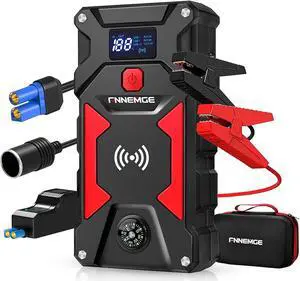 Car Jump Starter, 3500A Peak 26800mAh 12V Car Battery Starter(Up to All Gas, 10.0L Diesel Engine), with USB Quick Charge 3.0,LED Light,12V EC-5 Output.