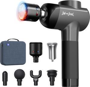 BOB AND BRAD X6 Pro Max Massage Gun with Heat-Cold and Metal Head Therapy, Deep Tissue Percussion Massager Gun,Pain Relief,Quiet Electric Handheld Muscle Massager,FSA and HSA Eligible