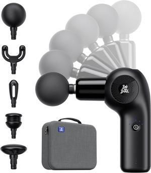BOB AND BRAD D2 Mini Massage Gun with 6 Adjustable Angle, Deep Tissue Percussion Massager Gun,Pain Relief, Quiet Electric Muscle Massager,FSA and HSA Eligible