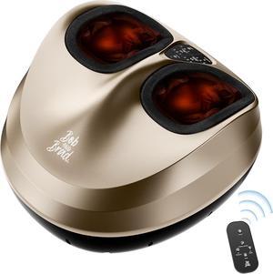 BOB AND BRAD Foot Massager with Heat, Shiatsu Deep Kneading Foot Care, Deep Tissue Muscle Relaxation, Heated Electric Feet Massager Machine for Neuropathy, Christmas Gift for Men Women Mon Foot Care