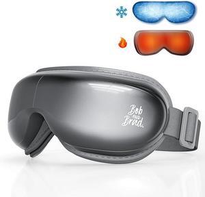 BOB AND BRAD Eye Massager with Heat and Cooling, Heated Face Massager Eye Mask for Migraines Eye Strain Dry Eye Relief Improve Sleep, FSA HSA Eligible, Idea Gift for Men Women Boy Girls Grey BOB AND BRAD Eye Massager with Heat and Cooling, Heated Face Massager Eye Mask for Migraines Eye Strain Dry Eye Relief Improve Sleep, FSA HSA Eligible, Idea Gift for Men Women Boy Girls Grey
