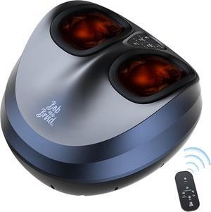 BOB AND BRAD Foot Massager Machine with Heat and Remote,Electric Shiatsu Deep Kneading Removable Foot Massager with 4 Level, Relieve for Plantar Fasciitis Neuropathy Pain,FSA & HSA Eligible, Idea Gift