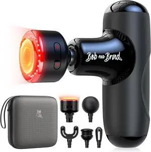 Bob and Brad Q2 Ultra Massage Gun with Light Infrared Therapy, Deep Tissue Heated Muscle Massager Gun for Pain Relief, Pocket-Sized Portable Percussion Massage Gun for Athletes Home Gym, Idea Gift Bob and Brad Q2 Ultra Massage Gun with Light Infrared Therapy, Deep Tissue Heated Muscle Massager Gun for Pain Relief, Pocket-Sized Portable Percussion Massage Gun for Athletes Home Gym, Idea Gift