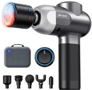 BOB AND BRAD C2 Massage Gun, Deep Tissue Percussion Massager Gun, Muscle Massager with 5 Speeds and 5 Heads, Electric Back Massagers for Professional Athletes Home Gym BOB AND BRAD C2 Massage Gun, Deep Tissue Percussion Massager Gun, Muscle Massager with 5 Speeds and 5 Heads, Electric Back Massagers for Professional Athletes Home Gym