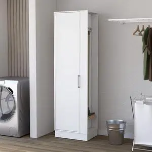 Storage cabinet, Manika, White -White