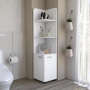 cabinet Freestanding, Kairatu, White