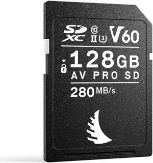 Angelbird AV PRO SD Card MK2 - V60-128 GB - SDXC UHS-II - SD Card - for 4K - Photo and Video