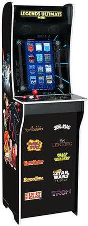 AtGames Legends Ultimate Mini, Full Height Arcade Machine, Home Arcade, Classic Retro Video Games, 150 Licensed Arcade and Console Games, Action Fighting Puzzle Sports & More, WiFi, HDMI, Bluetooth