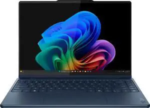 Lenovo Yoga HIGH PERFORMANCE 2-in-1 Laptop 14.0" Touchscreen OLED 2.8K Display (Intel Ultra 7-258V, 32GB LPDDR5X, 1TB SSD, Backlit KB, Fingerprint, 2 Thunderbolt 4, WiFi 7, Webcam, Win 11 Home)
