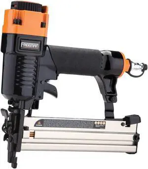 Pneumatic 18-Gauge 1-5/8 In. Narrow Crown Stapler With Quick Jam Release