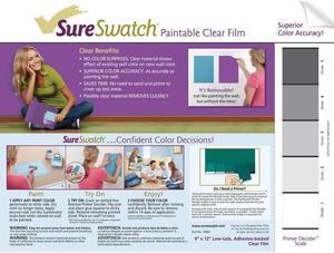 9 In. X 12. In Peel And Stick Paint Samples (3-Pack)