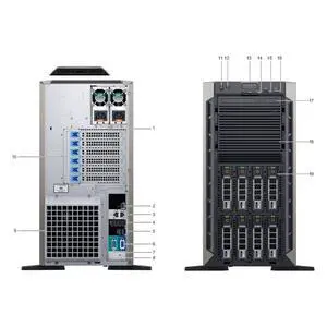 Dell PowerEdge T440 8LFF 2x Xeon Silver 4116 64GB RAM Server Dell PowerEdge T440 8LFF 2x Xeon Silver 4116 64GB RAM Server
