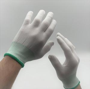Jaspertronics Anti-Static Gloves - One Size Fits All, White - Single Pair