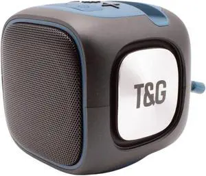 Jaspertronics TG-359 Rechargeable Bluetooth Speaker Portable Indoor/Outdoor Wireless Stereo Subwoofer with Breathing Light