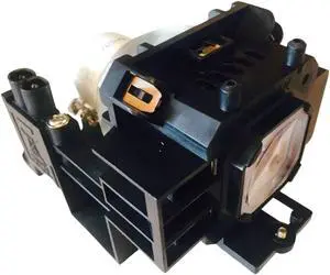 Jaspertronics Original NP07LP Lamp & Housing for NEC Projectors - Fits 60002447, LV-7375, NP400EDU, NP510WSG, NP610S, NP07LP-USH, NP07LP & More - 1 Unit Per Pack with 1 Year Warranty