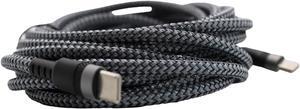 Jaspertronics Twelve Foot Long Length (4M) USBC to USBC Connector Charging Cable for All USBC Charged Smart Phones, Tablets, Laptops, and More!