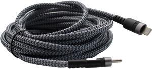 Jaspertronics Twelve Foot Long Length (4M) USBC to Lightning Connector Charging Cable for All USBC Charged Smart Phones, Tablets, Laptops, and More!