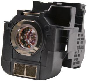 Jaspertronics Original ELP-LP50 Lamp & Housing for Epson Projectors - Fits EB-824H, EB-826WH, EMP-825H, Powerlite-84+, Powerlite-826W+, V13H010L50 & More - 1 Unit Per Pack with 1 Year Warranty