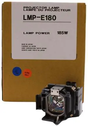 OEM LMP-E180 Lamp & Housing for Sony Projectors - 1 Year Jaspertronics Full Support Warranty!