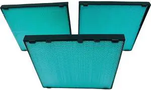 Jaspertronics Replacement Coarse Air Dust Filter Pack for Select Eiki H-Series Projectors (3-Pack + Frame) - 3243270701