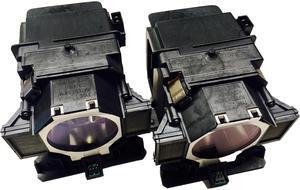 Advanced Lamps ELP-LP82 Lamp & Housing TwinPack for Epson Projectors - Fits PE-Pro-Z10000UNL-DUAL, PE-Pro-Z11005NL, PE-Pro-Z9870UNL, V13H010L82 & More - 2 Units Per Pack - 90-Day Warranty