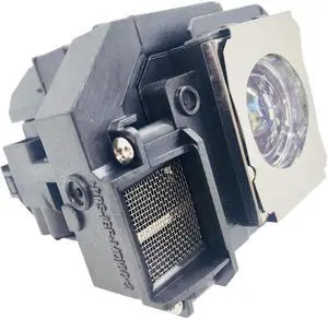 Jaspertronics Original ELP-LP55 Lamp & Housing for Epson Projectors - Fits EB-W8D, Powerlite-H335A, Powerlite-Presenter, V13H010L55 & More - 1 Unit Per Pack with 1 Year Warranty