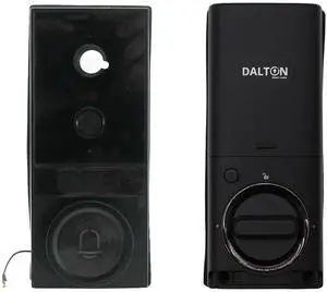 Dalton Z10 Smart Lock - WiFi Deadbolt, Built-In Camera, Visual Intercom, Biometric, PIN Code, Key, App Access, Anti-Pry Alarm, 10,000mAh Battery, Durable Zinc Alloy - Black Dalton Z10 Smart Lock - WiFi Deadbolt, Built-In Camera, Visual Intercom, Biometric, PIN Code, Key, App Access, Anti-Pry Alarm, 10,000mAh Battery, Durable Zinc Alloy - Black