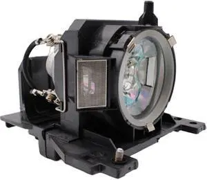 Jaspertronics Original Lamp & Housing for The Hitachi CP-X201 Projector with original specification and full lifespan bulb inside - 1 Year Warranty