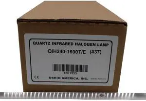 Ushio 1600 Quartz Infrared Heater QIH240-1600T/E Halogen Lamp precision-controlled infrared heating
