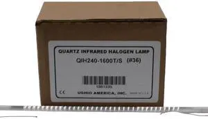 Ushio 1600 Quartz Infrared Heater QIH240-1600T/S Halogen Lamp precision-controlled infrared heating