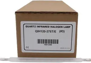 Ushio 375 Quartz Infrared Heater QIH120-375T/E Halogen Lamp precision-controlled infrared heating