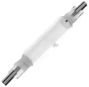 Ushio MHL Metal Halide UV Lamp MHL-38KT, 5000107, 6000W, 400-450nm Spectral Range, Metal 12.7mm Base, Metal Contact, Diazo Ushio MHL Metal Halide UV Lamp MHL-38KT, 5000107, 6000W, 400-450nm Spectral Range, Metal 12.7mm Base, Metal Contact, Diazo
