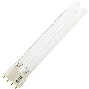 Ushio America Low Pressure Mercury Arc UV Lamp GPL36K, 3000339, T6 36W, 2G11 Base, 415.0mm, 253.7nm UV-C, Professional Use Ushio America Low Pressure Mercury Arc UV Lamp GPL36K, 3000339, T6 36W, 2G11 Base, 415.0mm, 253.7nm UV-C, Professional Use