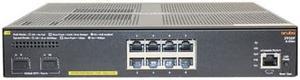 HPE Aruba JL258A - Aruba 2930F Switch 8G PoE+ 2SFP+ Switch 8 ports - managed - rack-mountable