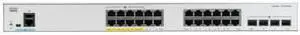 C1000-24FP-4G-L  1000 Series Switches
24x 10/100/1000 Ethernet PoE+ ports and 370W PoE budget, 4x 1G SFP uplinks
