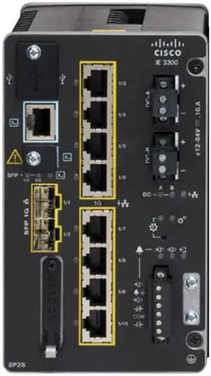 IE-3300-8P2S-E - Catalyst IE3000 Rugged Switches