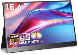 REHISK 15.6 inch Portable Monitor FHD 1080P gaming monitor External Monitor with mini HDMI and USB-C for Laptop PC Mac Phones PS4/5 Xbox nintendo switch built in 2 speakers REHISK 15.6 inch Portable Monitor FHD 1080P gaming monitor External Monitor with mini HDMI and USB-C for Laptop PC Mac Phones PS4/5 Xbox nintendo switch built in 2 speakers