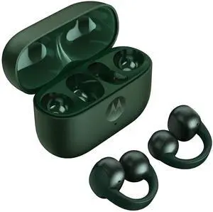 Motorola Moto Buds Loop with Sound by Bose True Wireless Earphones - PANTONE Trekking Green