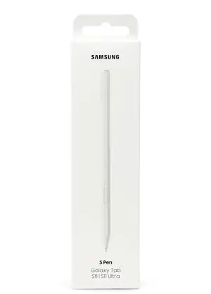Samsung Galaxy Official S Pen for Tab S11/S11 Ultra, Ergonomic Design, Natural Touch, Stylish Stylus, Durable, International Version (EJ-PX730BWEGWW), White
