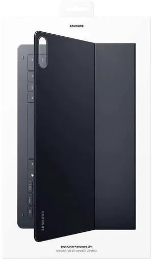 Samsung Official Book Cover Keyboard Slim for Galaxy Tab S11 Ultra, Ai Key Ready, PC-Like Experience, Sleek and Slim (EF-DX930UBEGWW) - Black